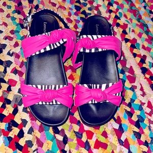 New!! Super Cute Lemonade Platform Sandals